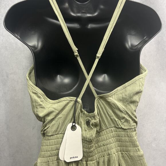 PraNa Women Fernie Wide Leg Jumpsuit Medium Sweet Agave Size M NWT $99 - Picture 15 of 16